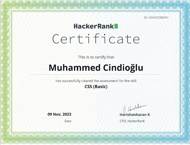 CSS(Basic) - HackerRank
